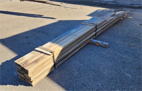 Salvaged Shiplap Wood Siding - 30pcs