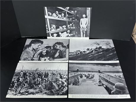 Vintage Classroom WWII Photo Aids
