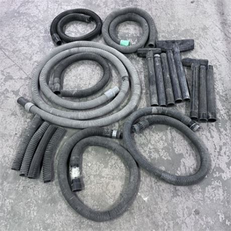 Assorted Wet/Dry Vacuum Nozzle & Hose Attachments