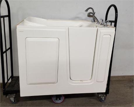 Safety Tubs Walk-In Tub w/ Fixtures - 48x28