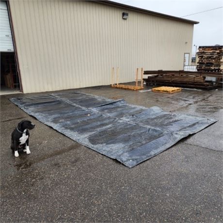 12'x25' Insulated Concrete Cover...Like New!