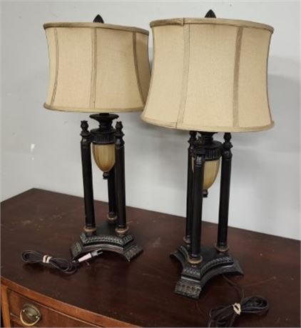 Nice Table Lamp Pair - 31"⬆️