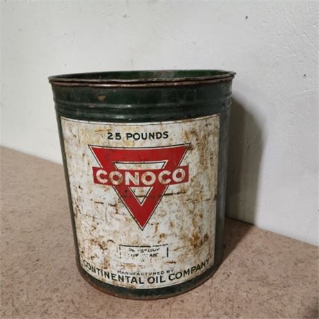 Vintage Conoco Grease Can