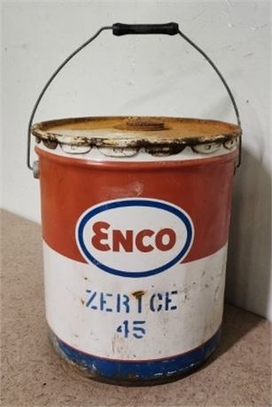 Vintage Enco Oil Can