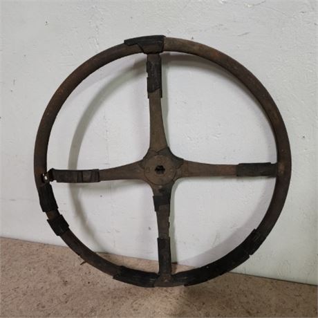 Antique Steering Wheel