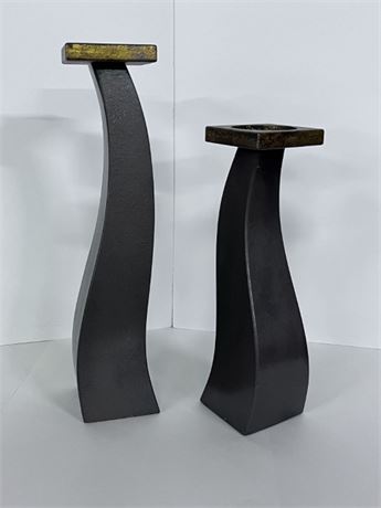 Candle Stand Pair - 18" & 14"