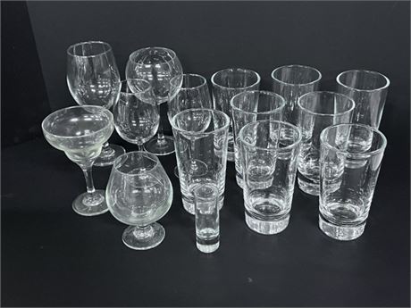 Nice Assorted Glassware