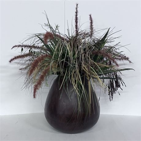 Faux Plant w/ Vase