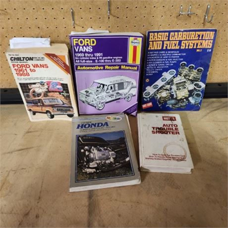 Assorted Automobile Repair Manuals