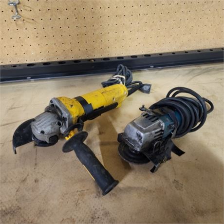 Disc & Angle Grinder Pair