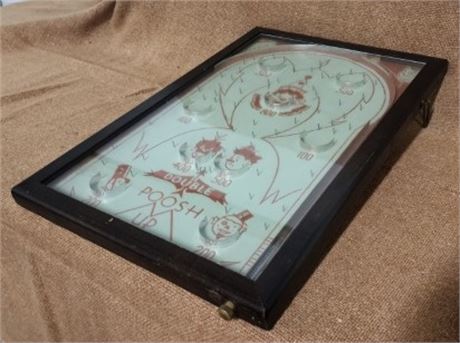 POOSH Antique Table Top Pin-Ball Game