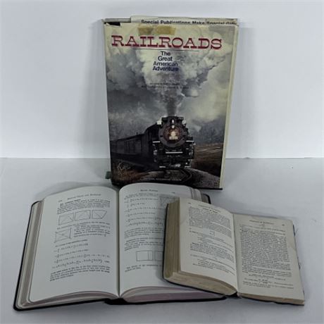 Vintage Railroad & Engineering Books