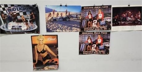 Assorted Hot Rod Girl Posters