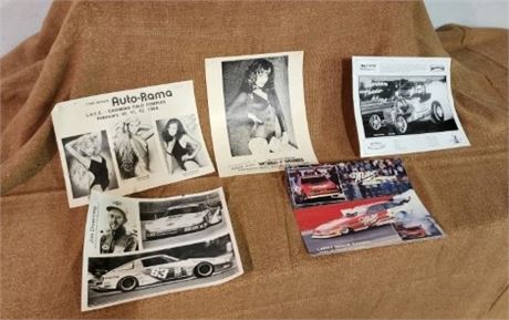 Autographed Hot Rod Pin-Up Girl Posters