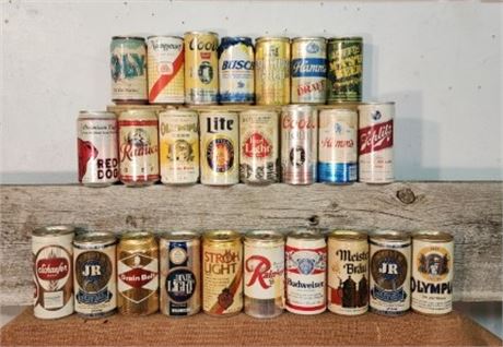 Vintage Domestic Canned Beer  - Sealed!