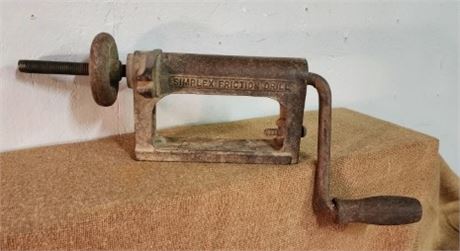 Antique Simplex Friction Drill