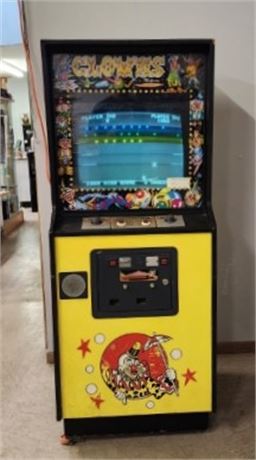 Vintage 🤡 "Clowns" By Midway Video Game - Works w/ quarters - no key