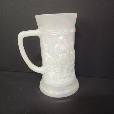 Vintage Glass Beer Mug