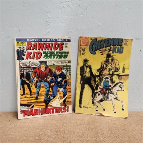 Vintage 1070's Comic Book Pair