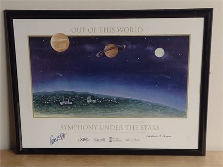 "OUT OF THIS WORLD" SIGNED PRINT