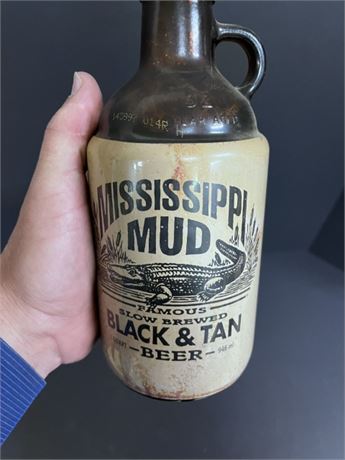 Vintage Mississippi Mudd Beer Bottle - Sealed