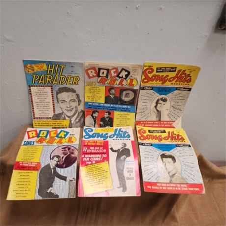 Vintage Song Hits Lyric Magazines