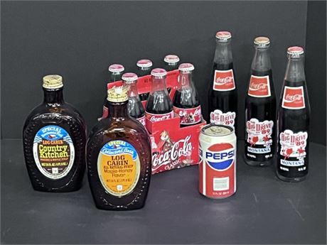 Vintage Coca-Cola Bottles and Misc