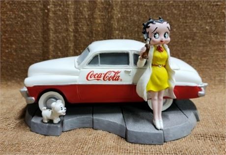 Numbered Betty Boop Coca-Cola Coupe Trinket Box