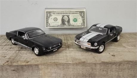 1967-68 Die Cast Mustangs
