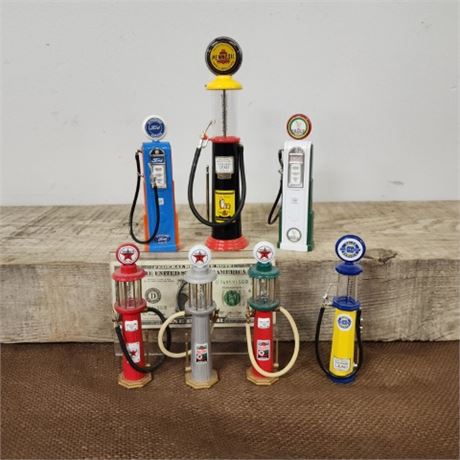 Die-Cast Vintage Fuel Pumps
