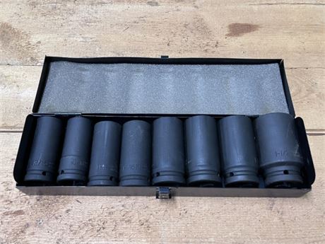 ¾" Impact Socket Set