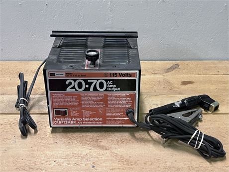 20-70 Craftsman Arc Welder Brazer