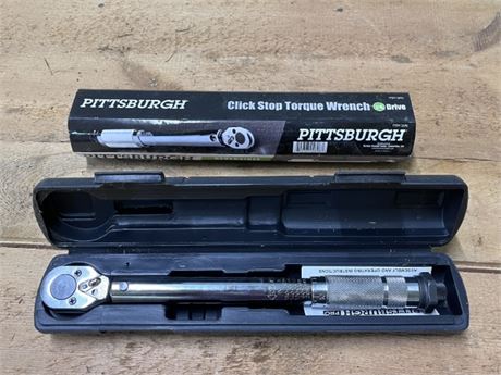 ¼" Click Torque Wrench