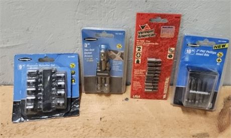 Assorted Cordless Drill Tips