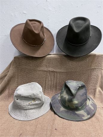 4-Crushable Hats
