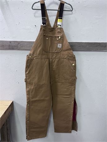 New Carhartt Insulated Overalls...41x28