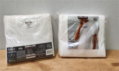 New Cotton T-Shirts - 12pcs. (Sz - XL)