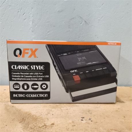 Classic New Cassette Recorder