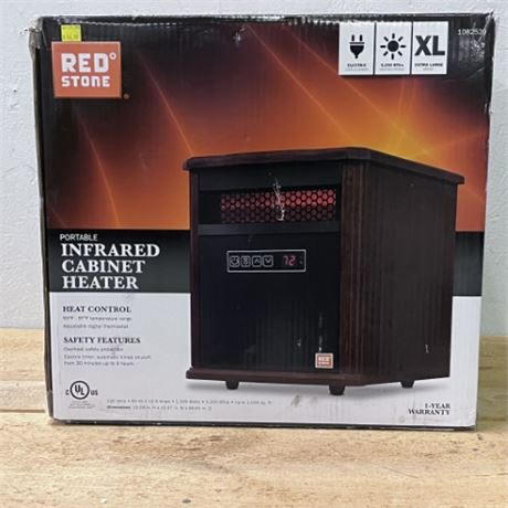 New In Box Infrared Cabinet Heater