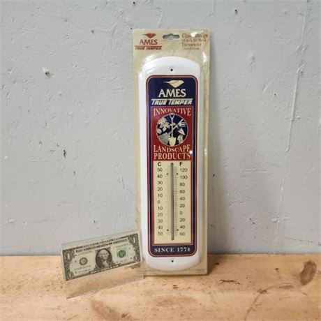 Nice New Ames Outdoor All Metal Thermometer