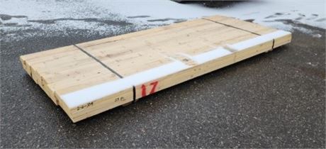 2x6x104" Lumber - 35pcs (Bunk #17)