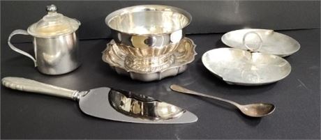 Vintage Silver Plated Servers