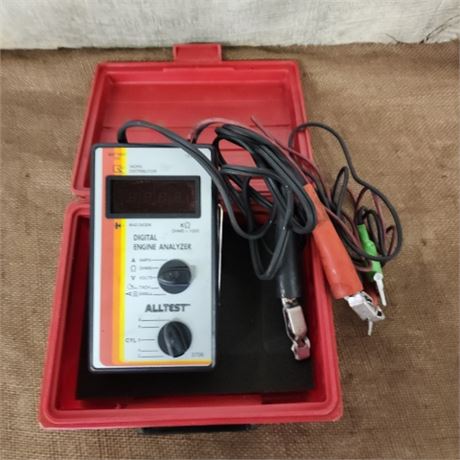 All Test Digital Engine Analyzer w/ Case