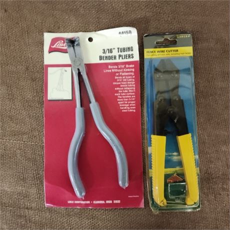 New Tubing Bender Tool & Wire Cutters