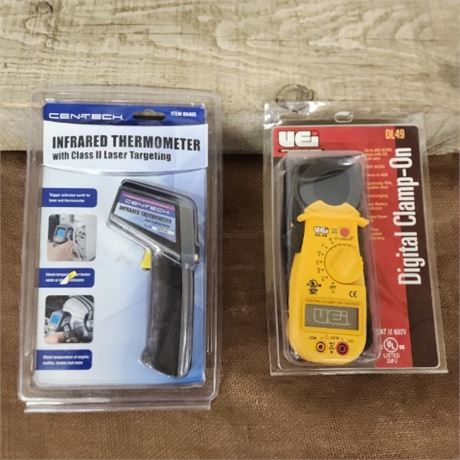 New Infrared Thermometer & Digital Tester