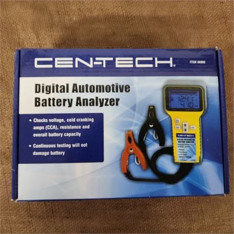 New Digital Battery Analyzer