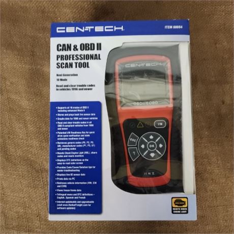 New CAN & OBD II Scan Tool