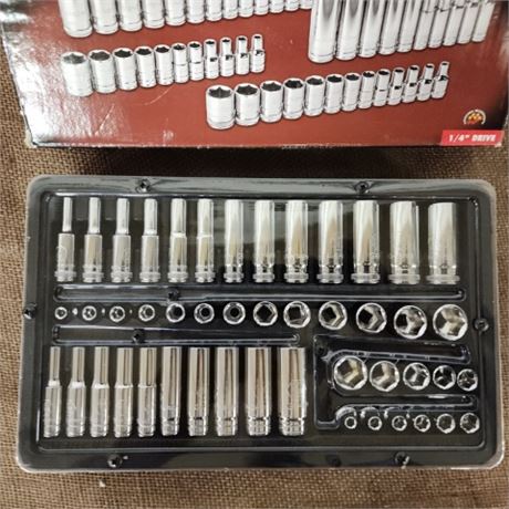 New SAE & Metric Socket Set