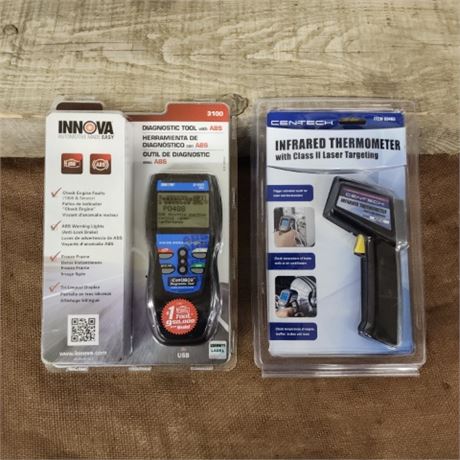 New Automotive Diagnostic Tool & Infrared Thermometer