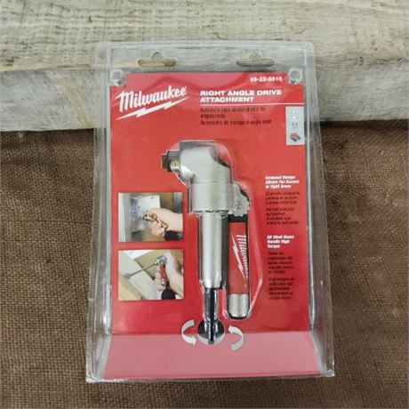 New Milwaukee Right Angle Drive Attachment